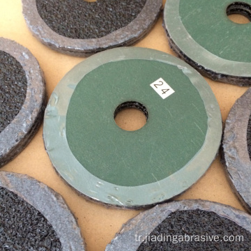 115mm matel Taşlama fiber disk parlatma pedi 24Grit